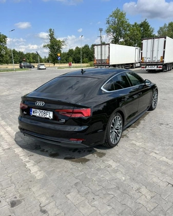 Audi A5 cena 129000 przebieg: 198000, rok produkcji 2017 z Radom małe 277